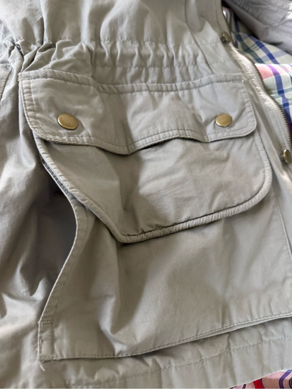 Gant Field Jacket with Brown Leather Collar - Picture 7 of 13